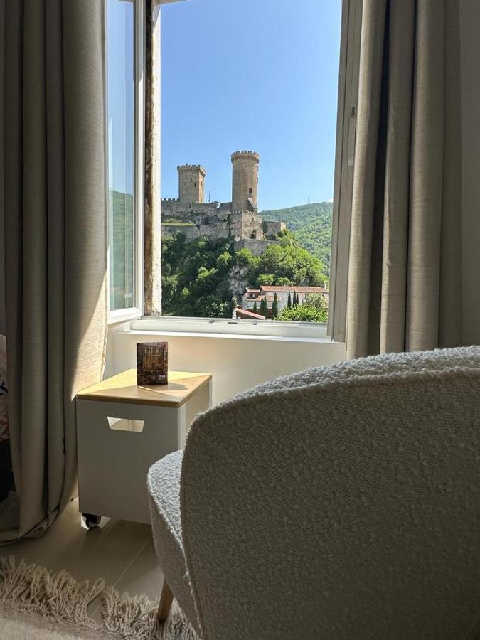 Cocoon 52 M2 New, Beautiful View Castle And Mountain Apartment Foix Bagian luar foto