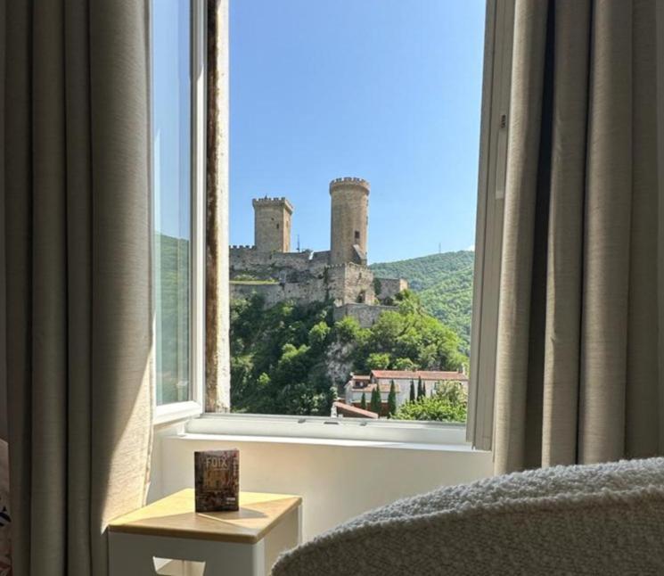 Cocoon 52 M2 New, Beautiful View Castle And Mountain Apartment Foix Bagian luar foto